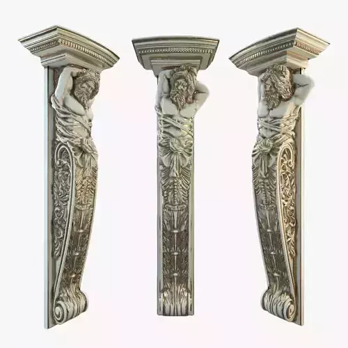 Atlas Sculpture 3D print model