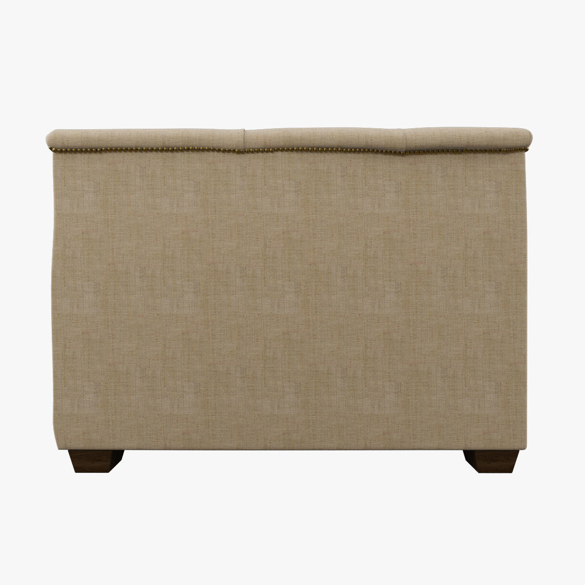 Restoration Hardware  Savoy Upholstered Chair  Low-poly 3D model_2