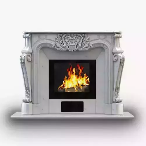 Fireplace Gusar 3D print model