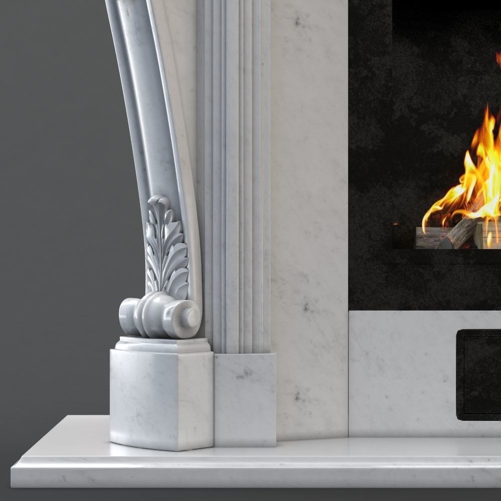 Fireplace Gusar 3D print model_6