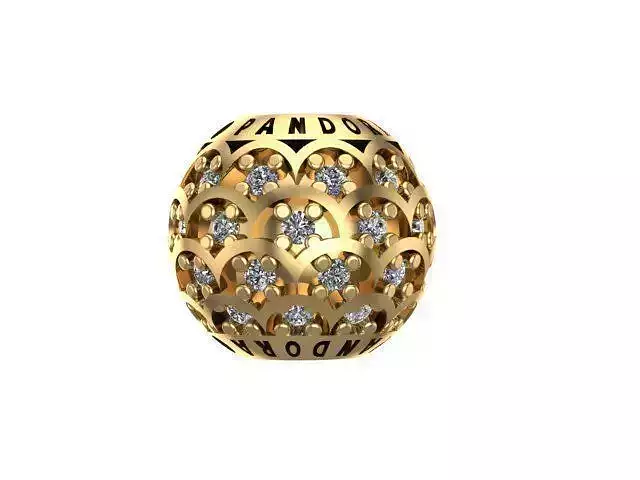 fish pattern charm ball