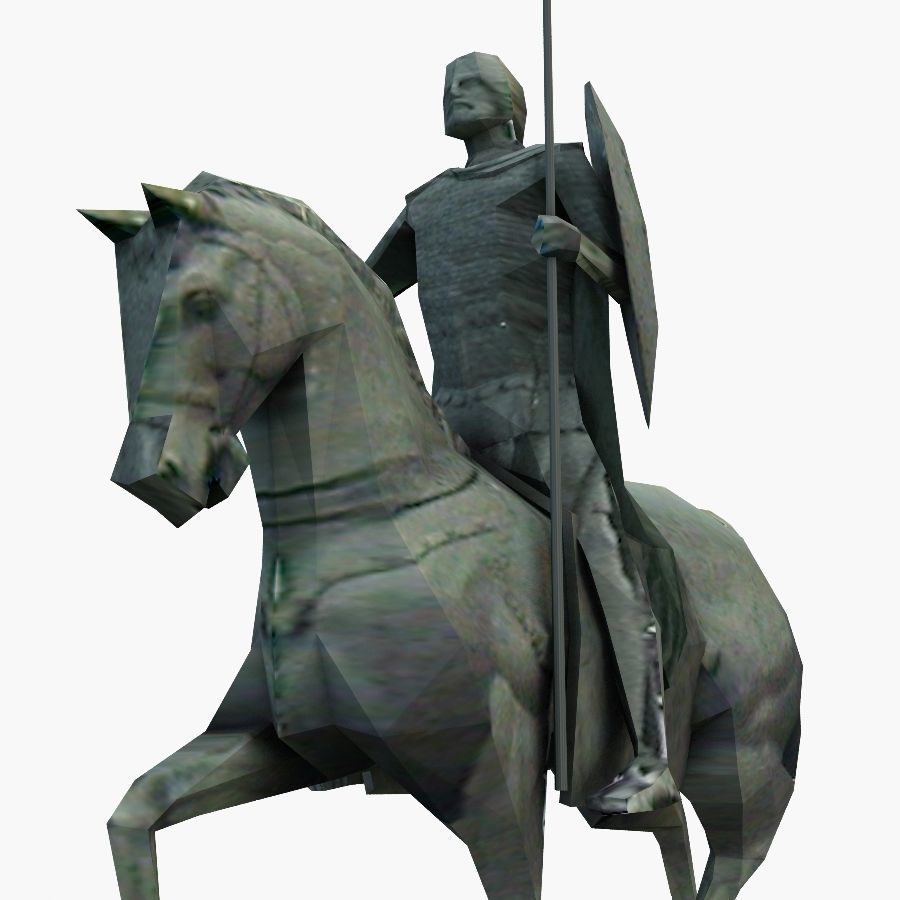 Alexander Nevsky Low-poly 3D model_6