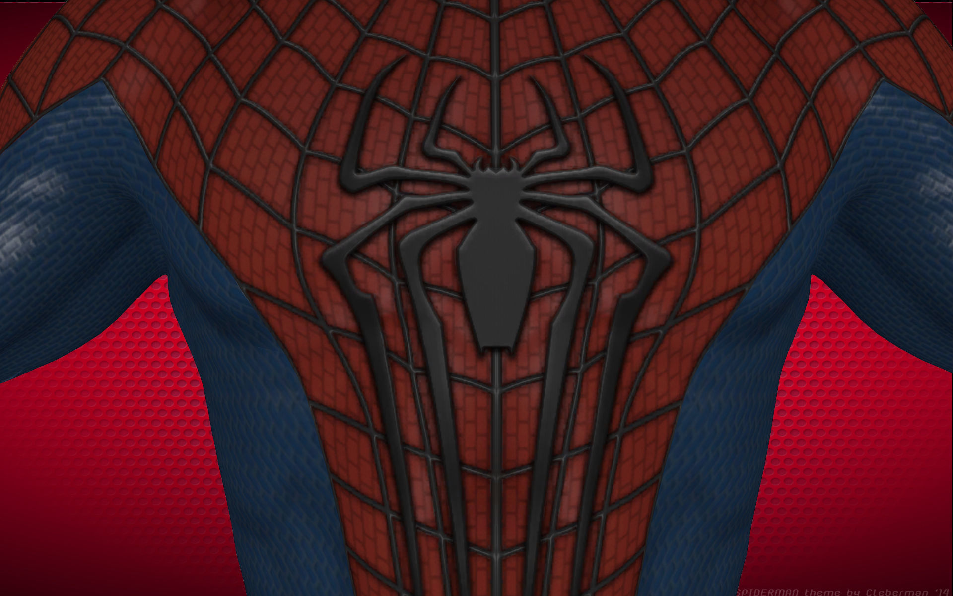 emptyness two spider - man figures 3D model_3