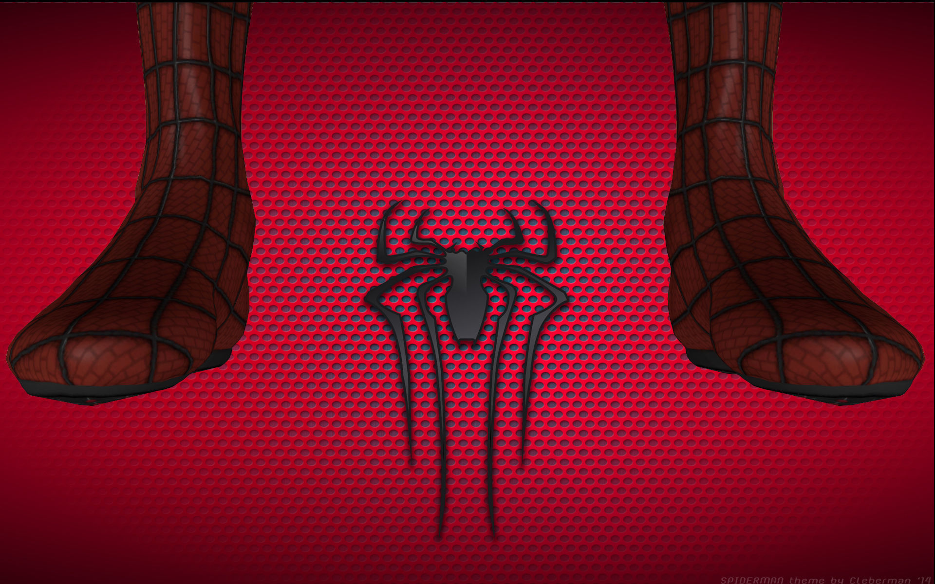 emptyness two spider - man figures 3D model_5