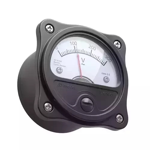 Analog Indicator 3D model