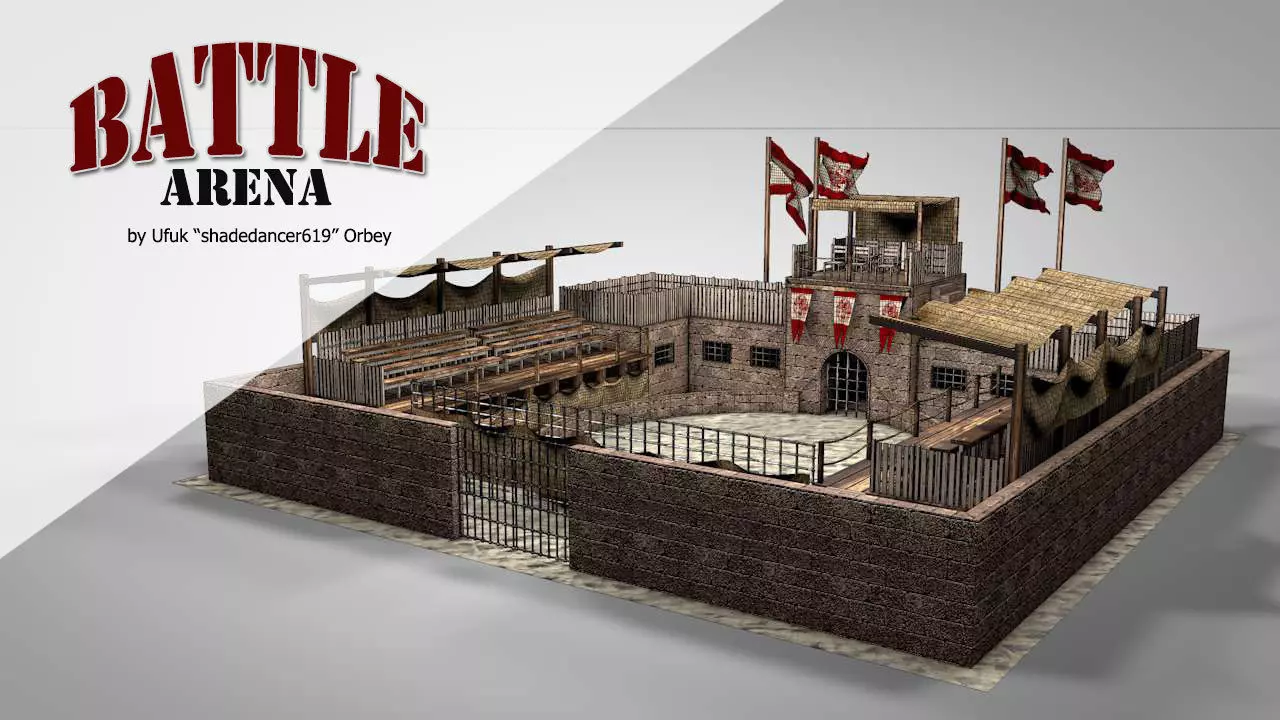 Battle Arena 3D model_0