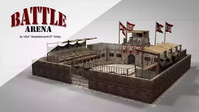 Battle Arena 3D model