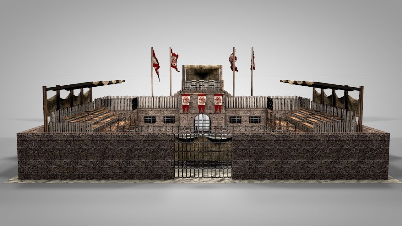 Battle Arena 3D model_1