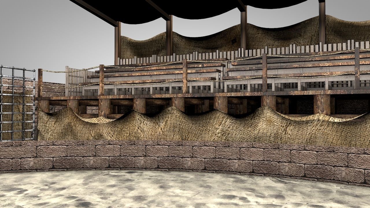 Battle Arena 3D model_7