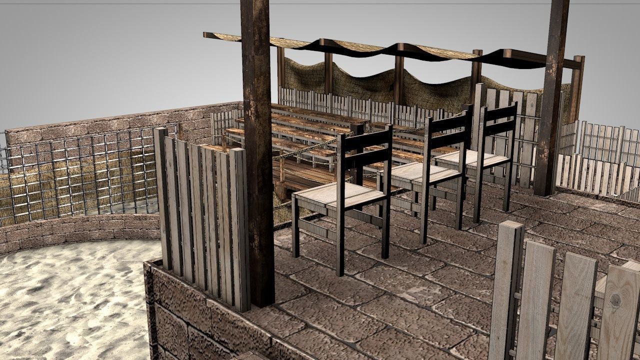 Battle Arena 3D model_5