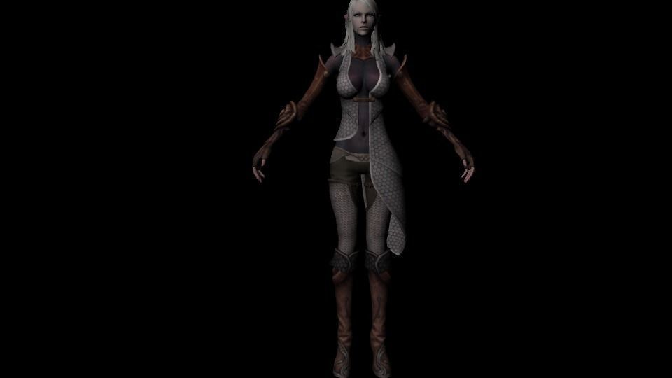 game character 3D model_1