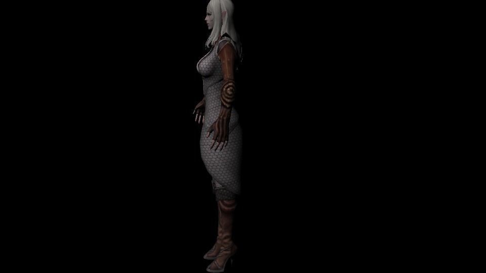 game character 3D model_2