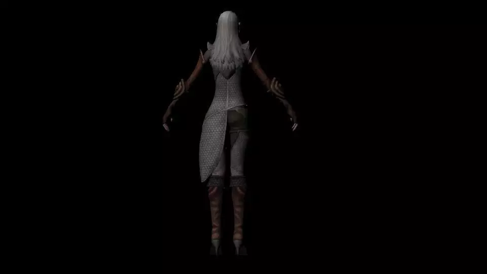 game character 3D model_0