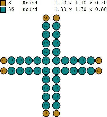Ring with a cross and stones 287 3D print model_23