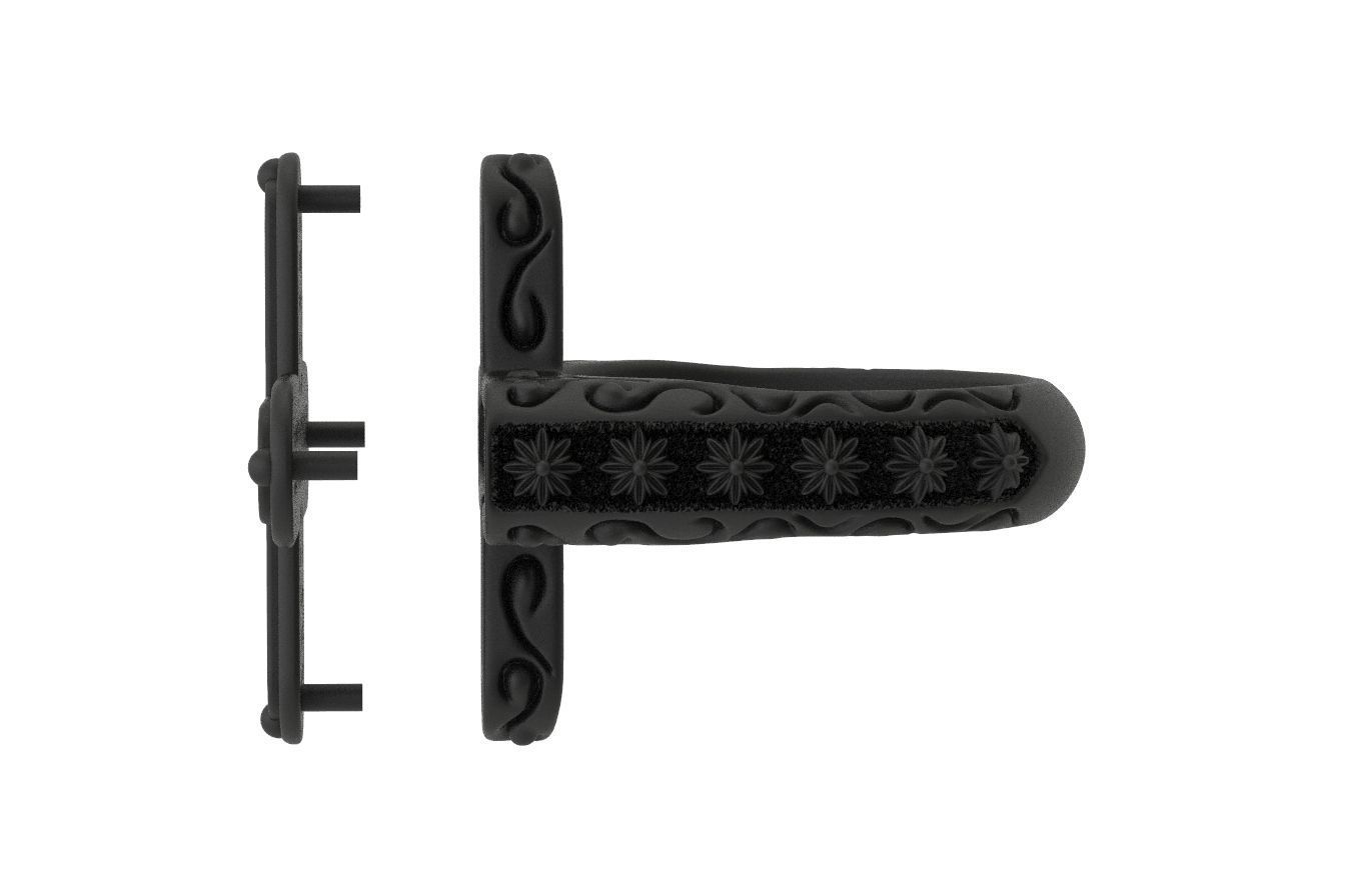 Ring with a cross and stones 287 3D print model_18