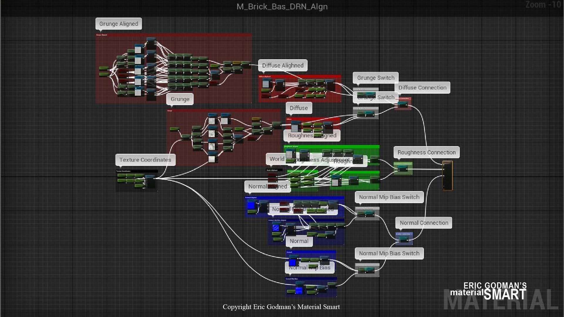 Brick World Aligned Materials 3D model_22