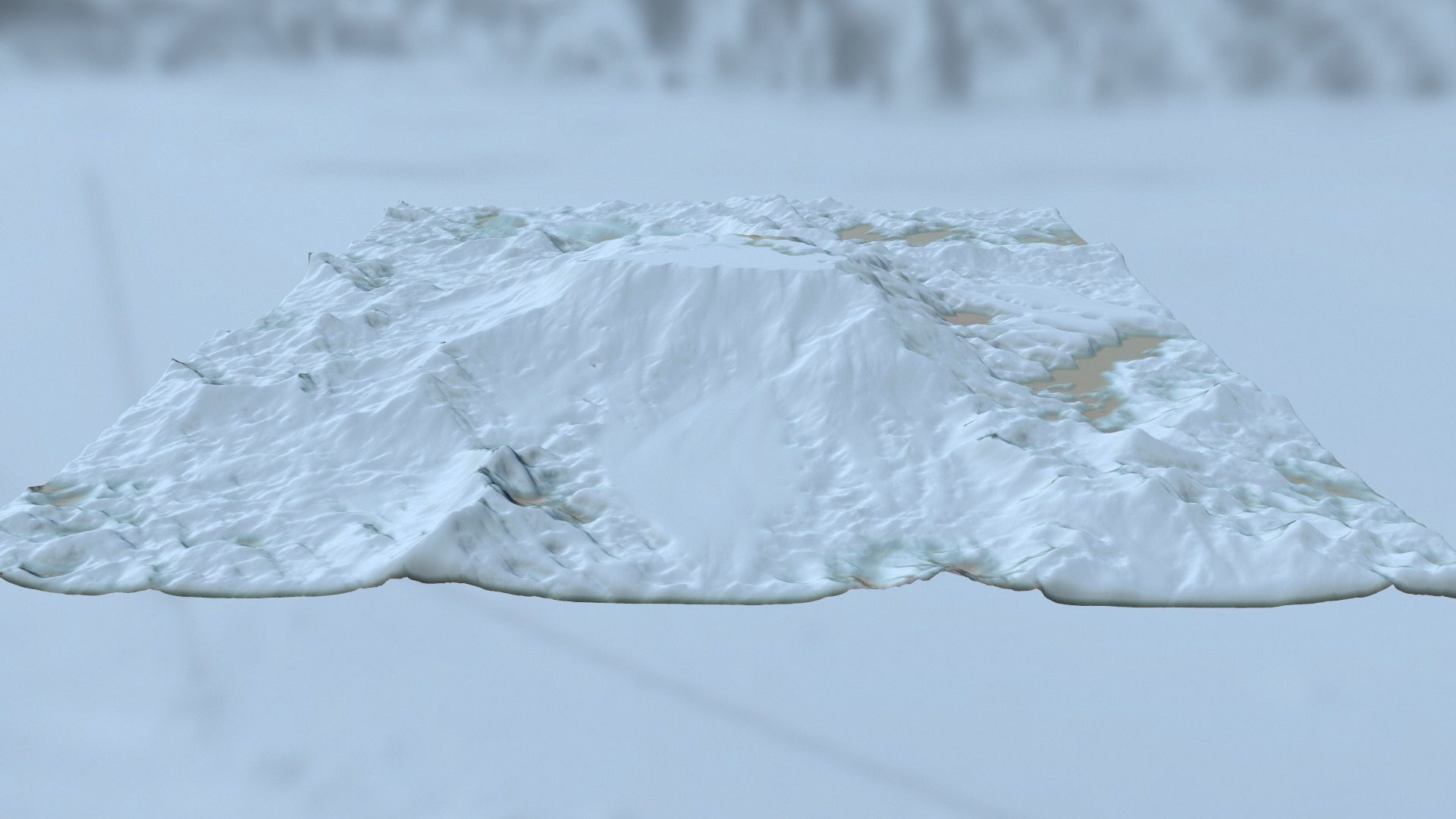 snow terrain 3D model_6