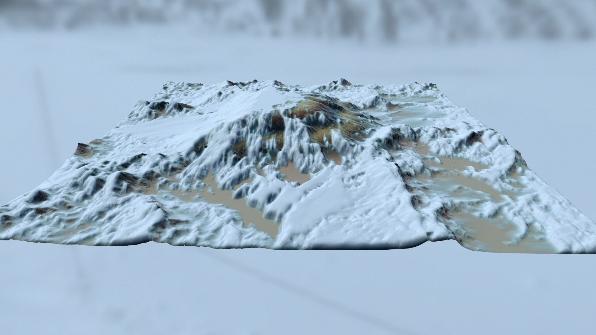 snow terrain 3D model_10