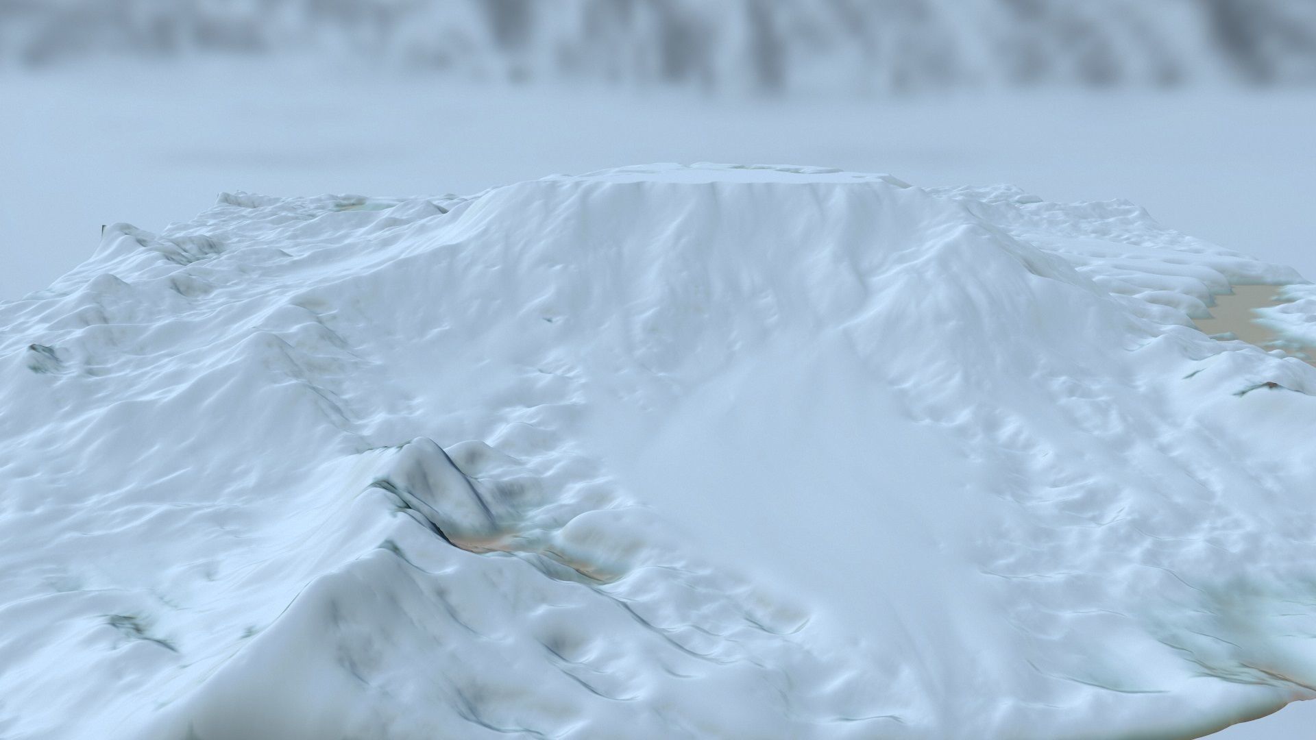 snow terrain 3D model_5