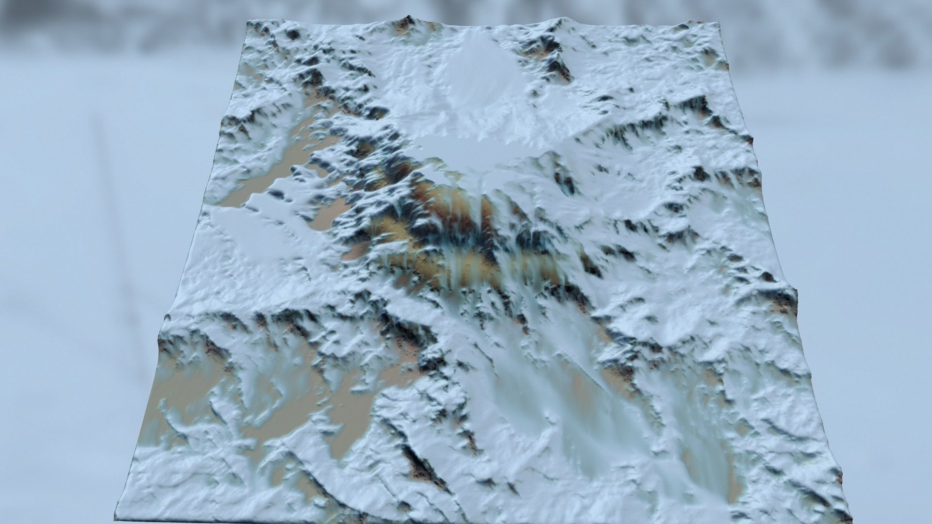 snow terrain 3D model_12