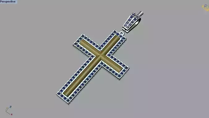 Cross pendant