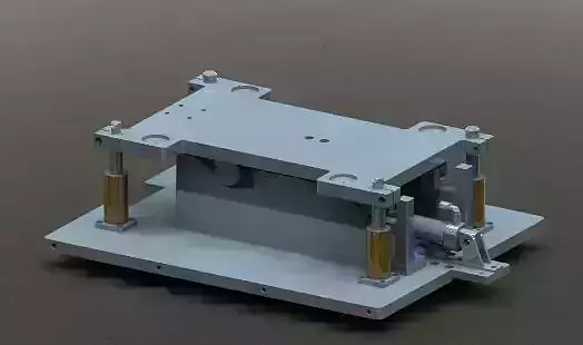 Automatic up and down feeding platform