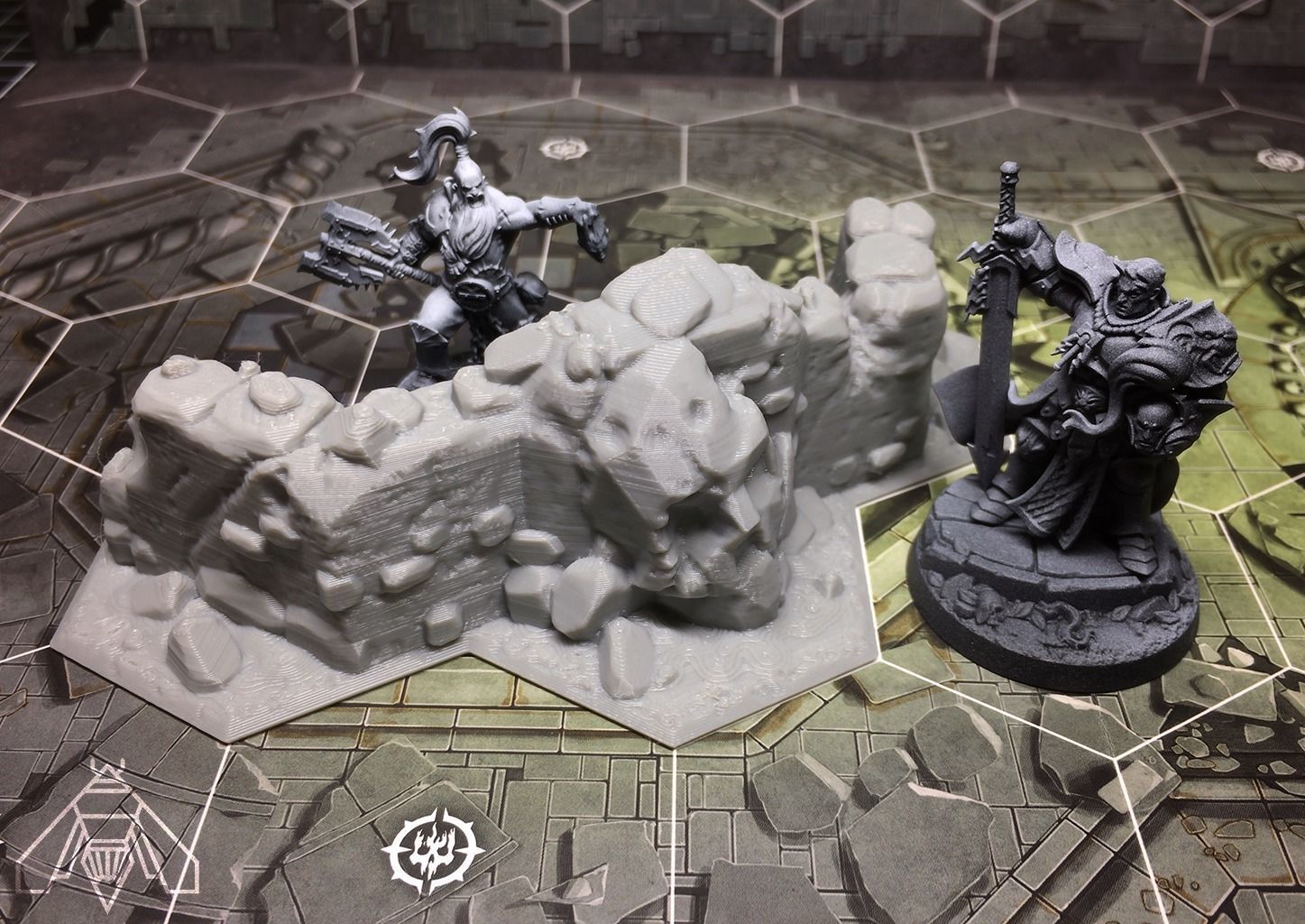 Shadespire Terrain Set 3D print model_2