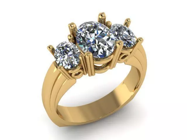 Ring T00721 3D print model_0