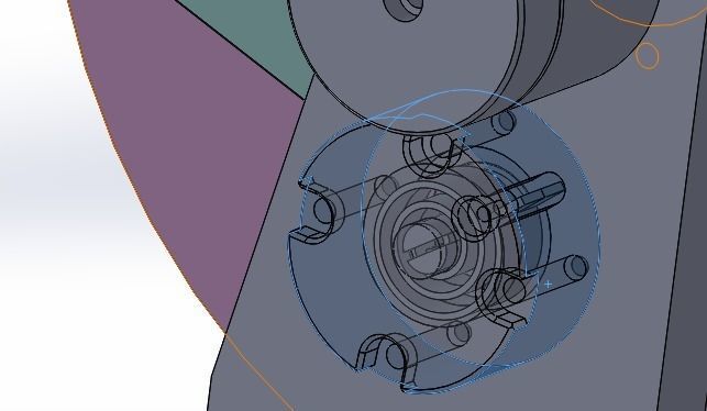 Spring tension system of laminated machine 3D model_4