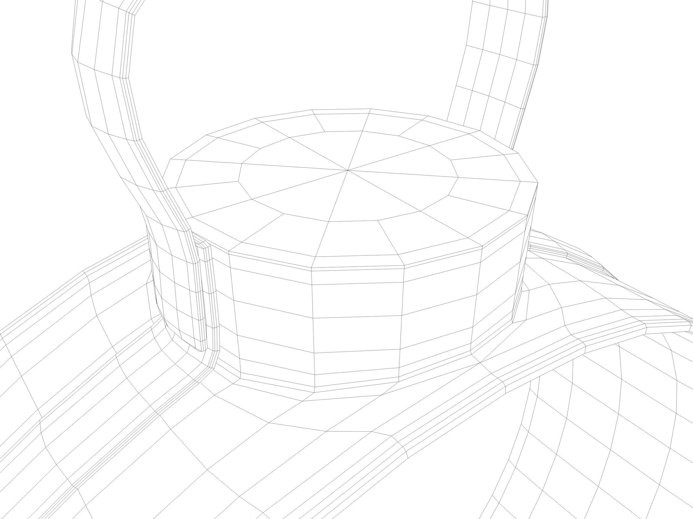 The Rosenthal Nightingale Table Lamp 3D model_5