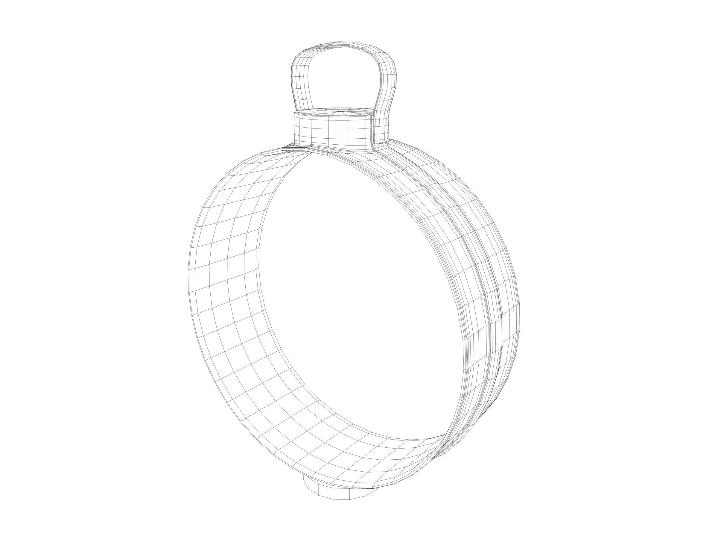 The Rosenthal Nightingale Table Lamp 3D model_4