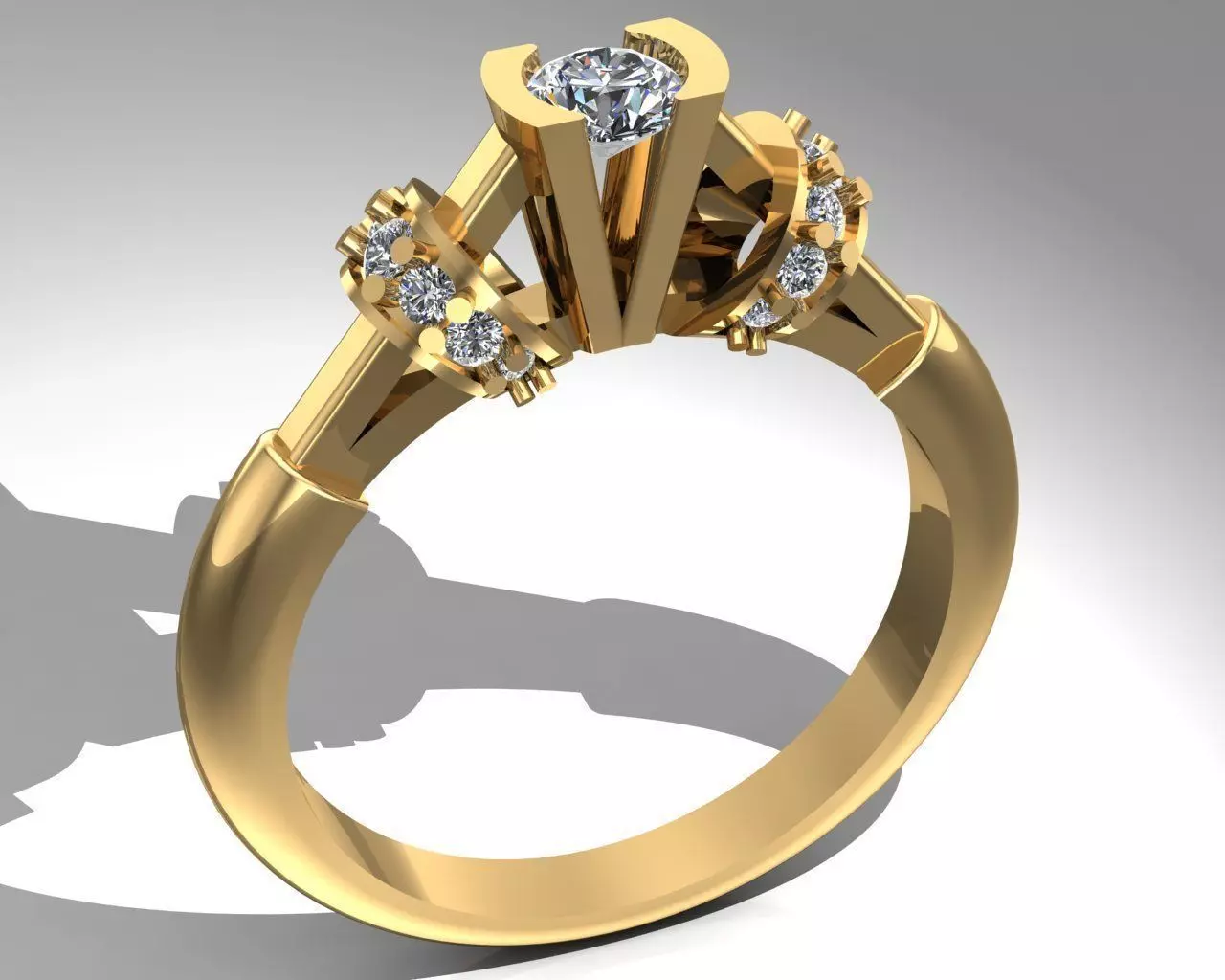 Ring 12 3D print model_0