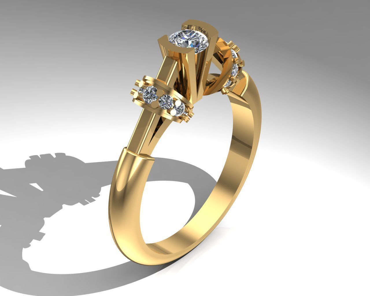 Ring 12 3D print model_2