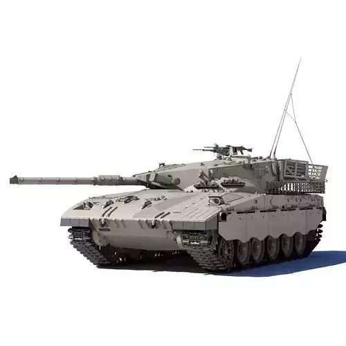 Merkava Battle Tank Mk1B 3D model