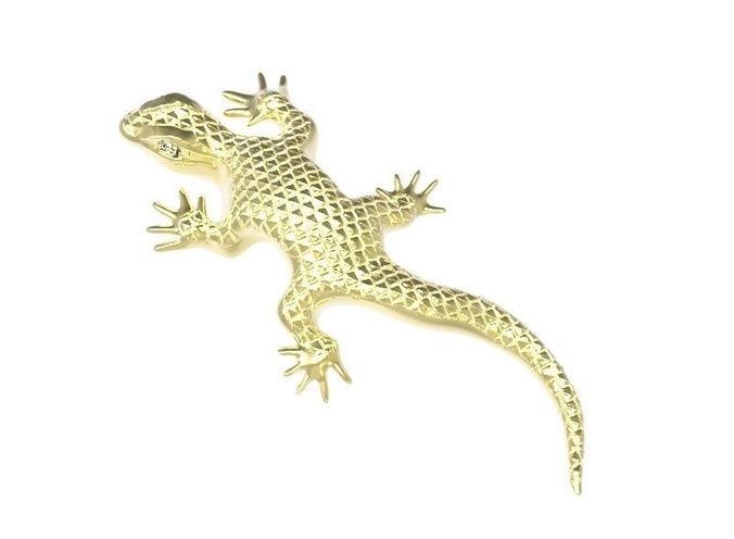 Lizard Pendant 3D print model