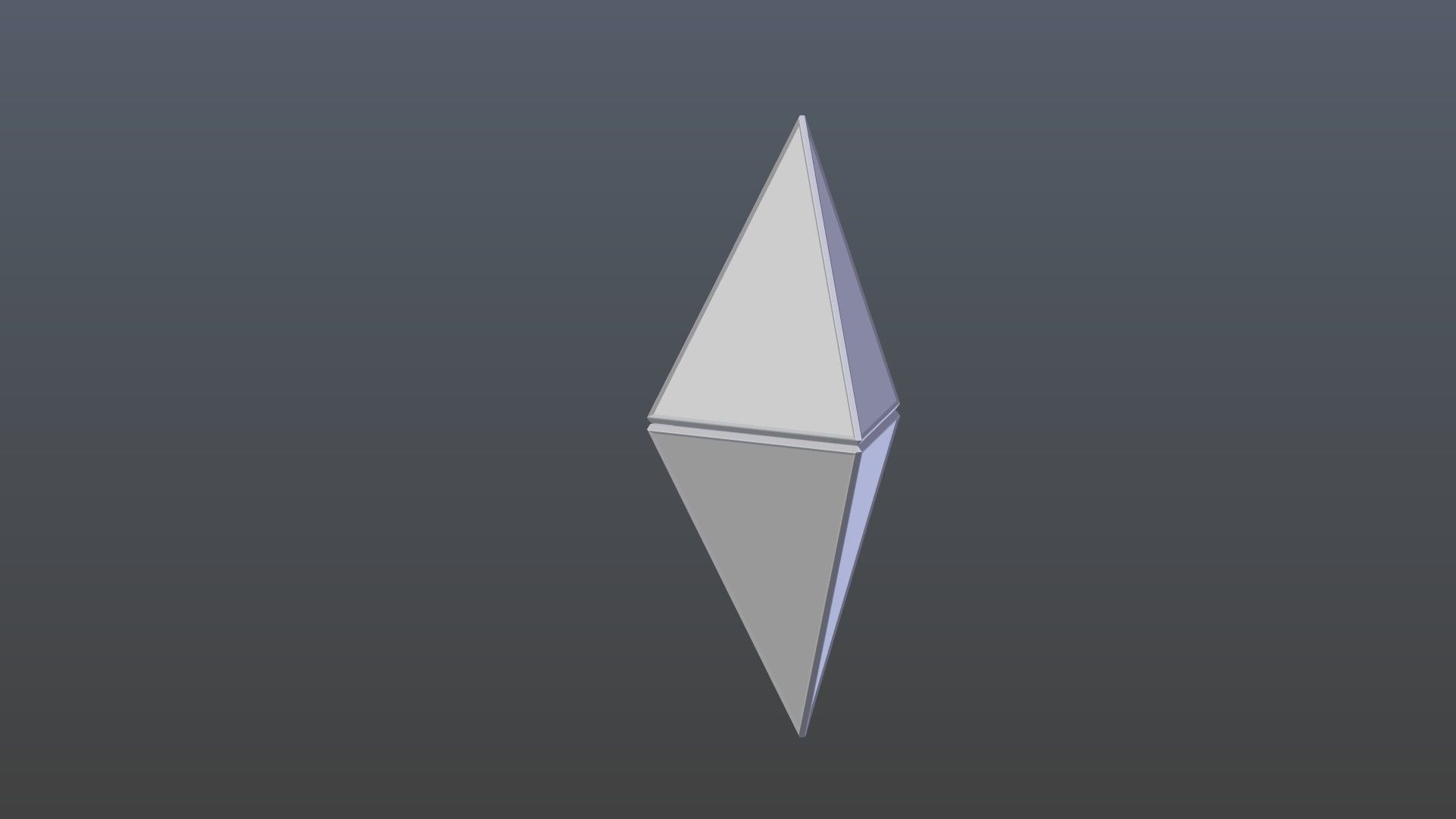 Low poly crystal Low-poly 3D model_7