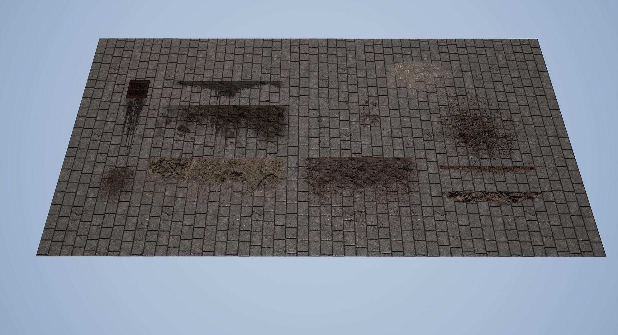 London Street Environment Unreal Engine 4 Low-poly 3D model_2