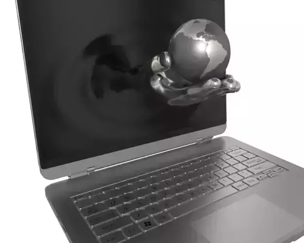 Global Laptop Version 3D model