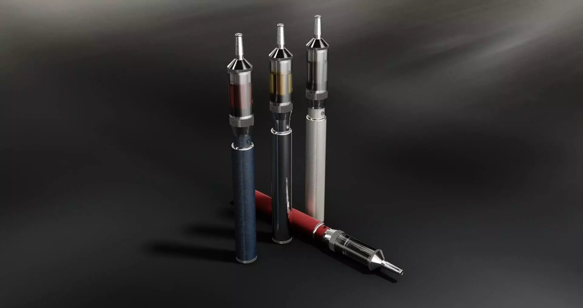 E-cig V3 ego spinner style 3D model_0