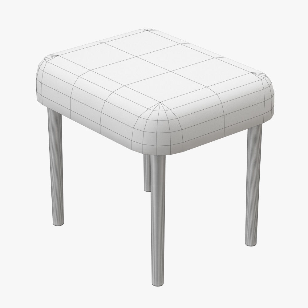 Seren Baa Beauty Stool 3D model_4