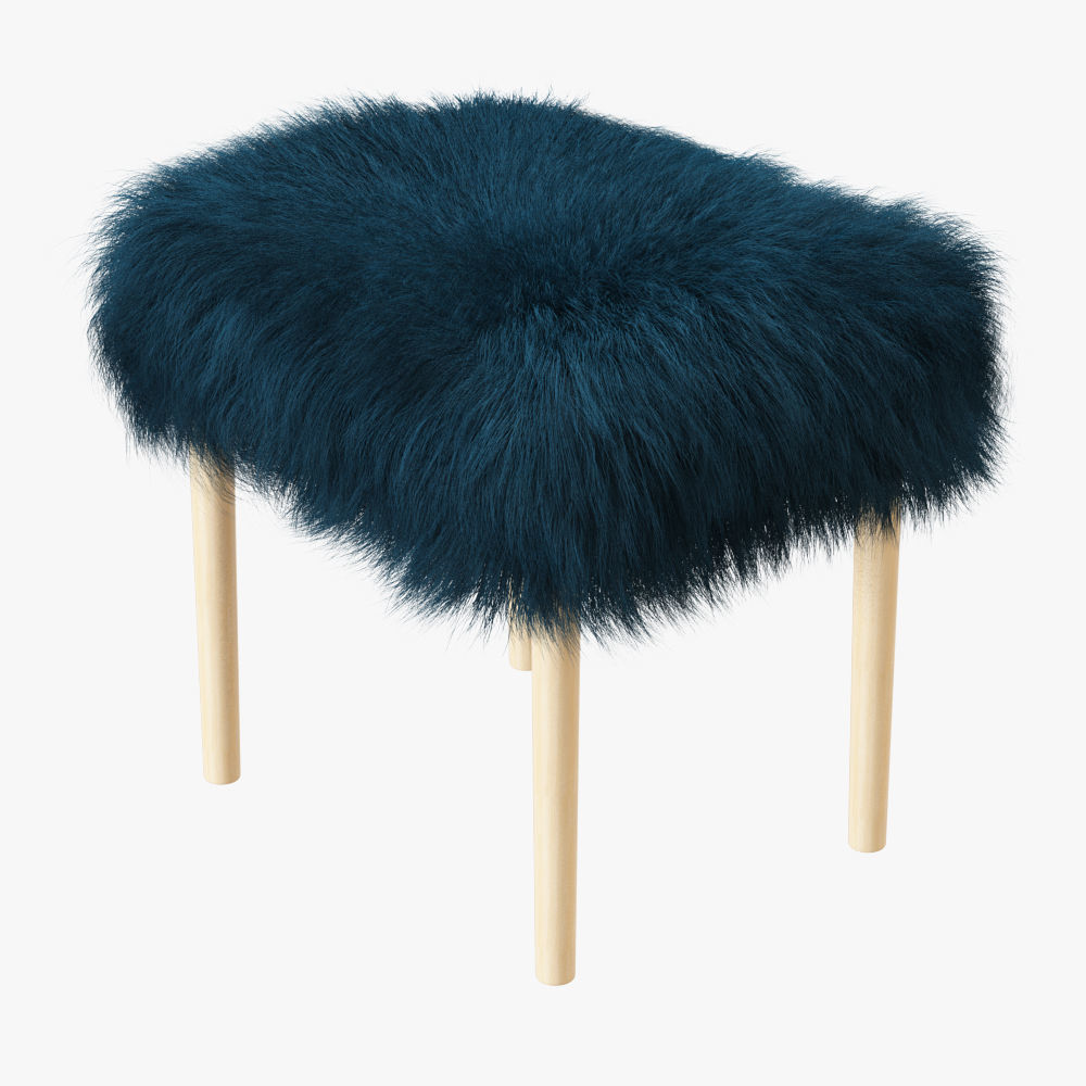 Seren Baa Beauty Stool 3D model_2