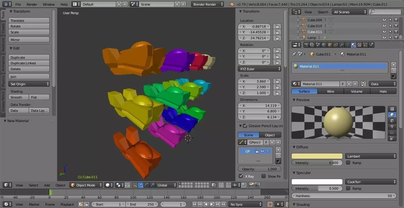 12 Low poly game ready spaceship fighters Low-poly 3D model