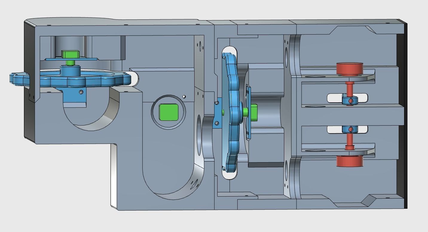Piper Seneca style Trimmer and Fuel selector 3D print model_5