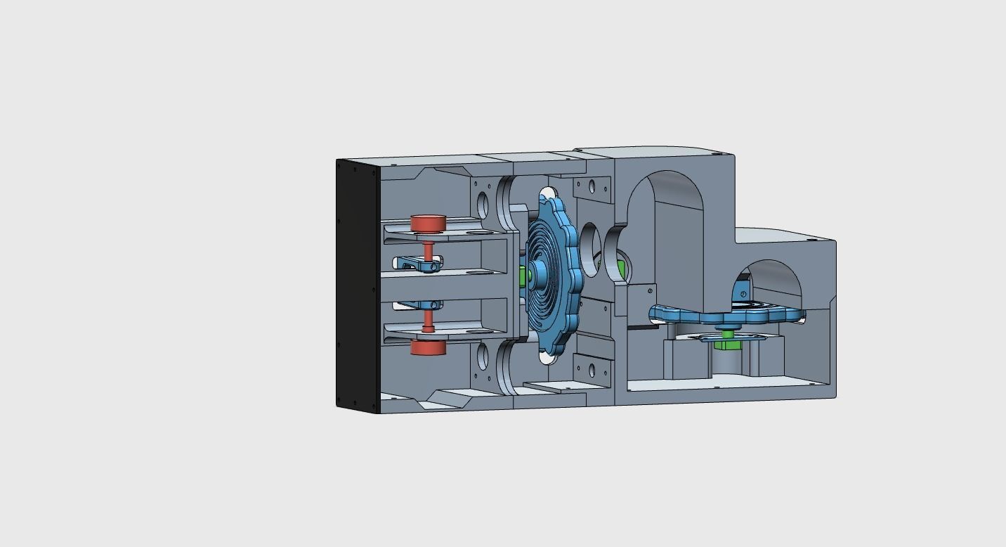 Piper Seneca style Trimmer and Fuel selector 3D print model_4