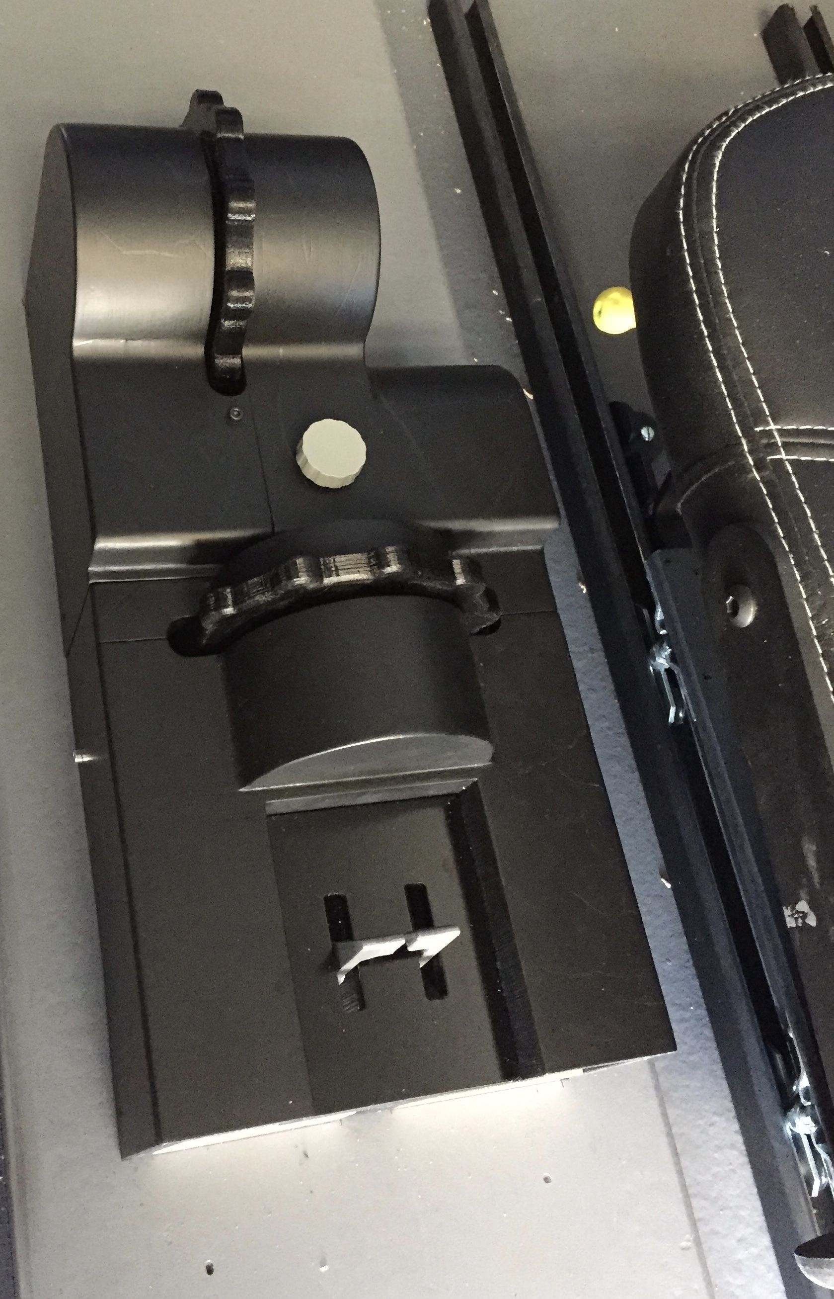 Piper Seneca style Trimmer and Fuel selector 3D print model_6