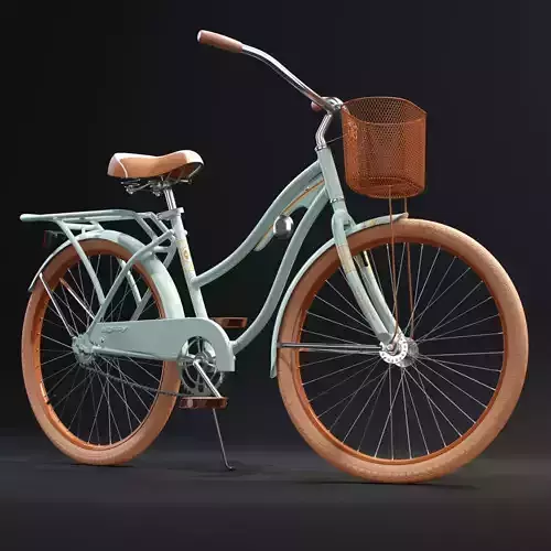 Huffy Nel Lusso Womens Cruiser Bike with Basket