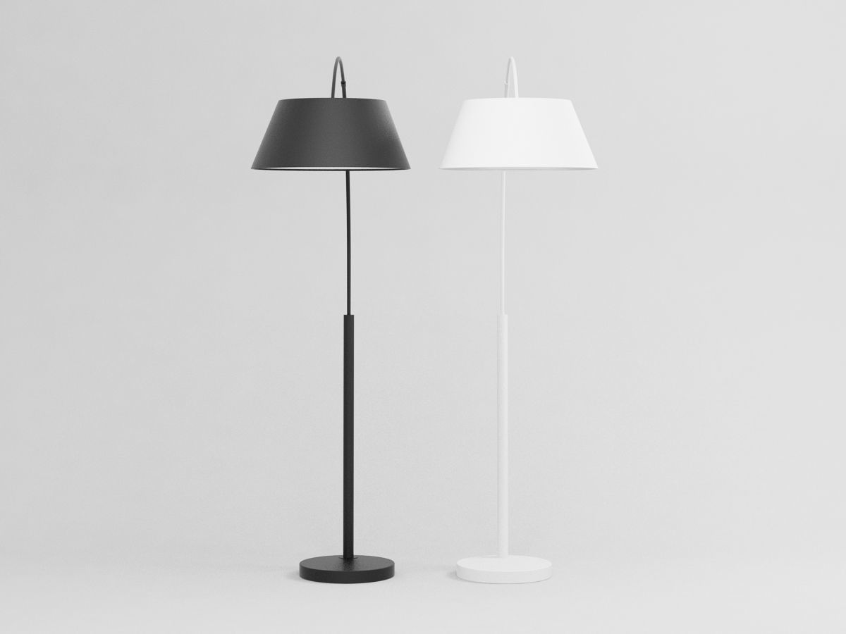 Arc Lamp 3D model_4