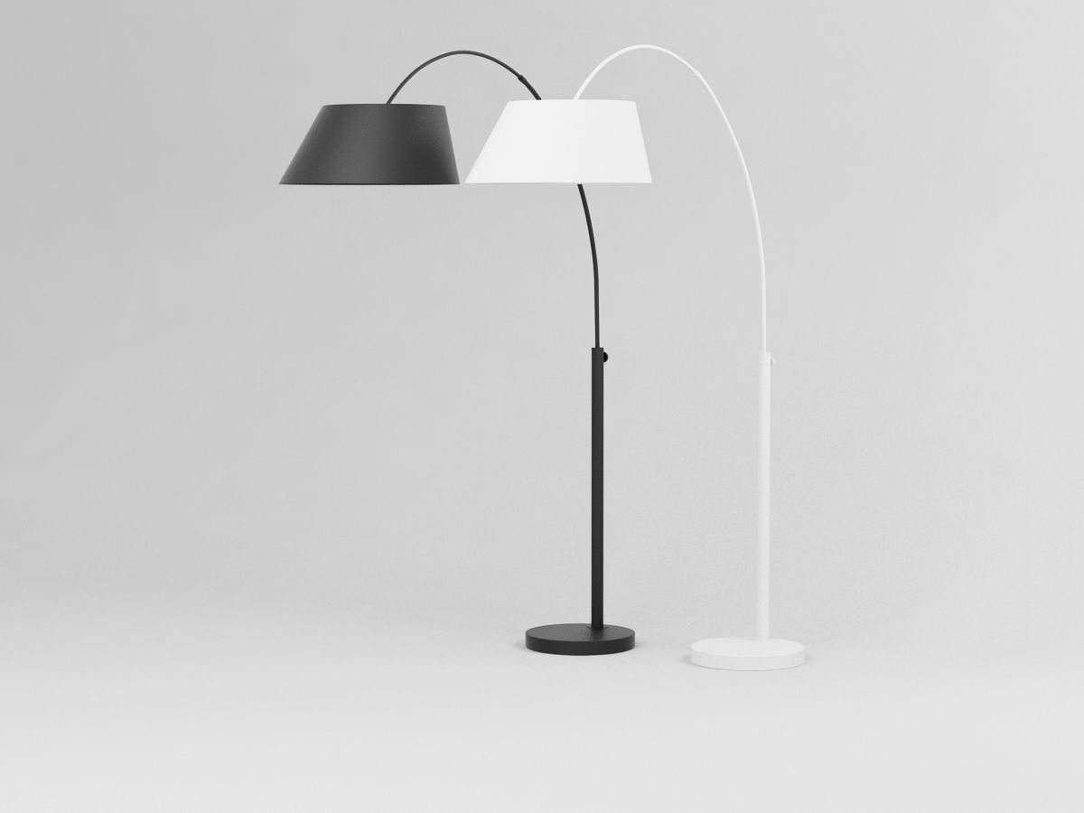 Arc Lamp 3D model_1