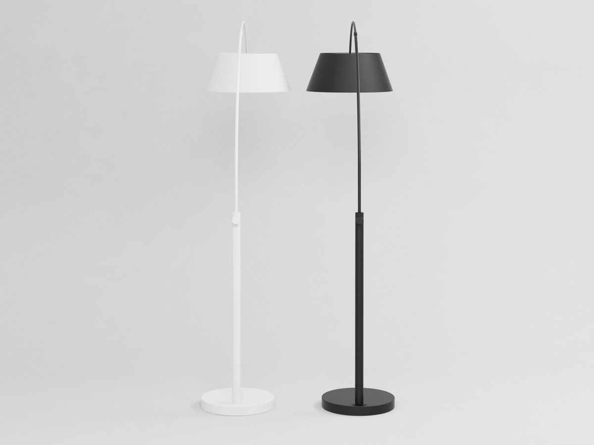 Arc Lamp 3D model_2