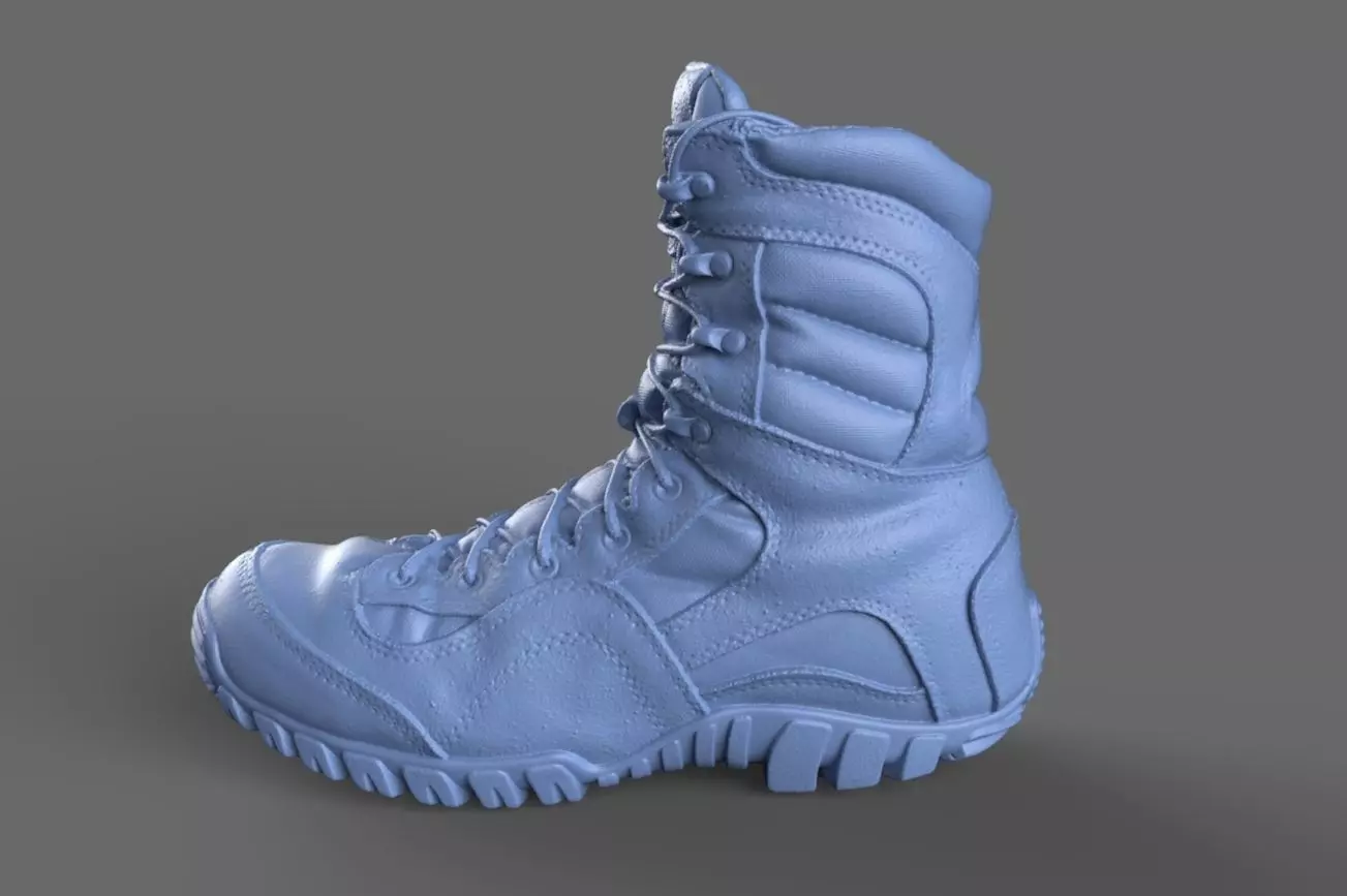 Tactical Research T360 Army Boot 3D model